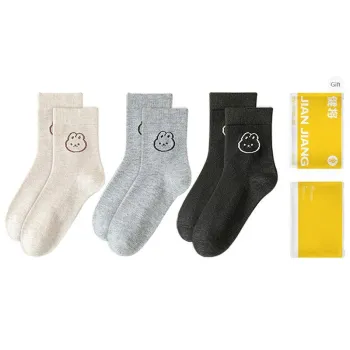 Master Mid Calf Socks Women's Shopping Bag 3 Pack