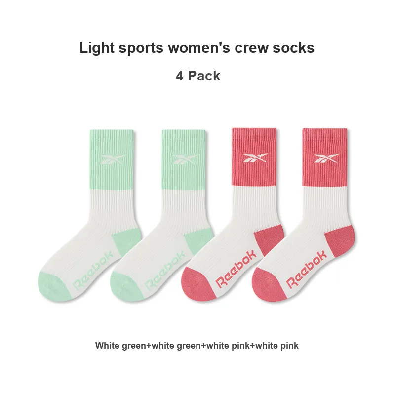 Reebok Mid Calf Socks Women's 4 Pack-12