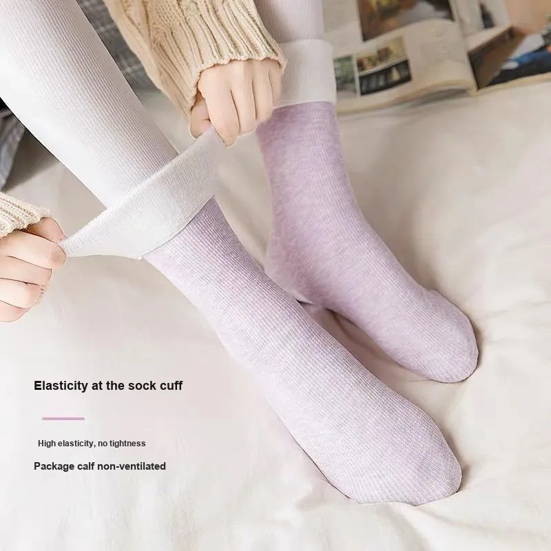 MIIOW Trend Party Series Knee High Socks Women's 10 Pack-3