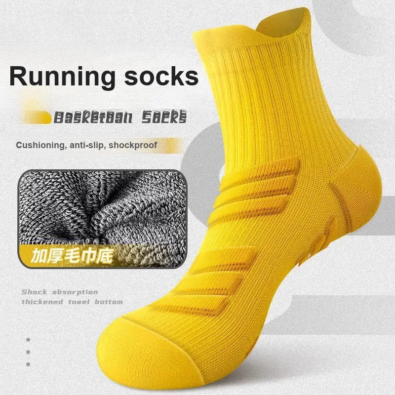 LUOLIAN Mid Calf Socks Unisex 5 Pack-41