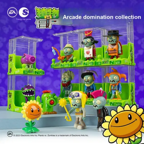 Tide Rising Anime Растение VS. Zombie Arcade BATTLE Collection Слепые коробки Один Mystery Коробка Целая коробка 24 Шт
