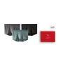 3 Pack (Carbon Gray+Black+Gray Green)