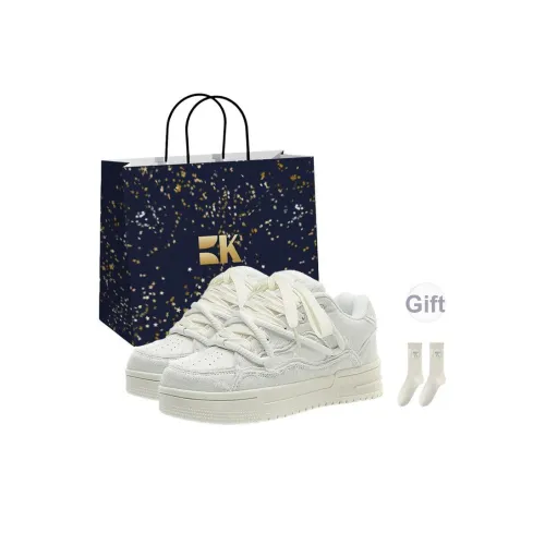 Boldi Kuki противоскользящие устойчивые к истиранию низкие топовые скейтбордические кроссовки женские белые сумка для покупок