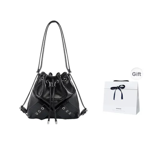 Yakuss Cow Leather Shoulder Bag Large Size Small Size Women's Midnight Blues