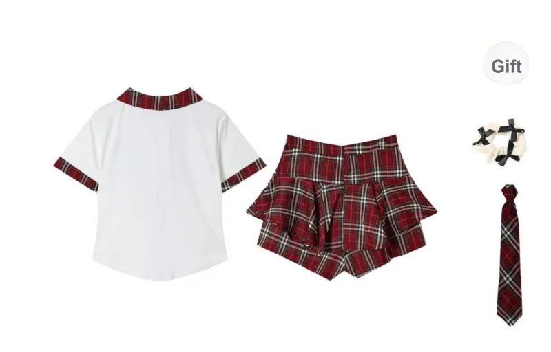 TURN UP Two Piece Skirt Sets Women's-1