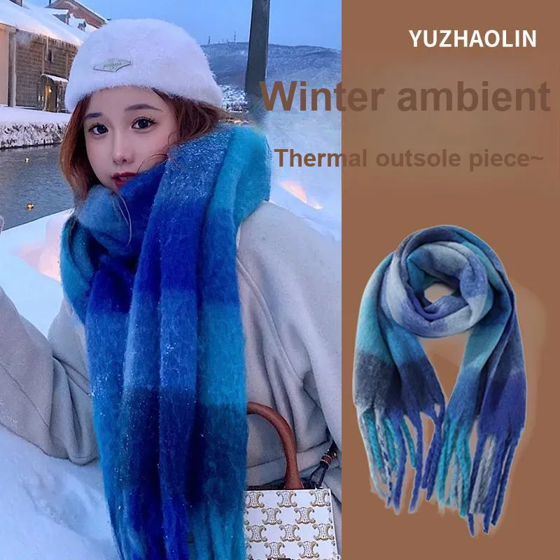 Shizhu Knit Scarves Women's-2