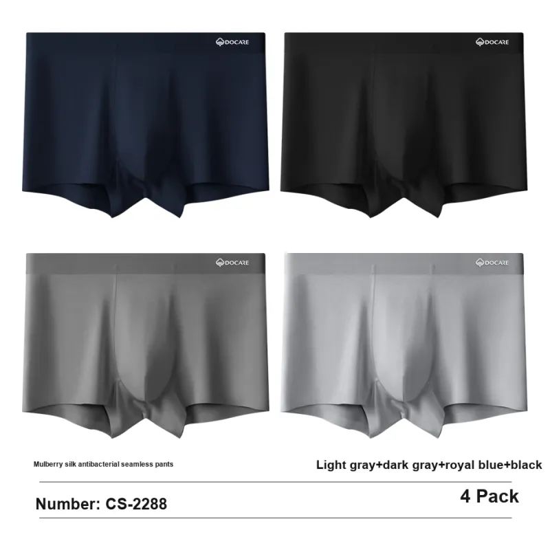 Colorful Underpants Men's Combo Set-19