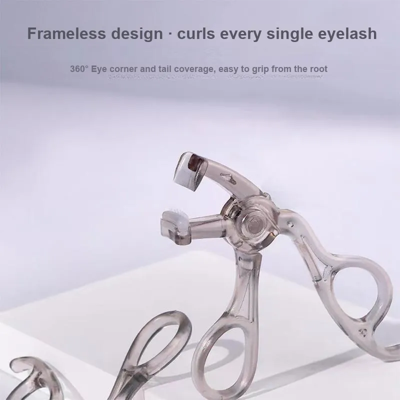 JIANYINGSHU Toothed Eyelash Curler Designed To Fit The Eye Shape Gentle On Eyelashes Natural Look Easy To Use Warped-12