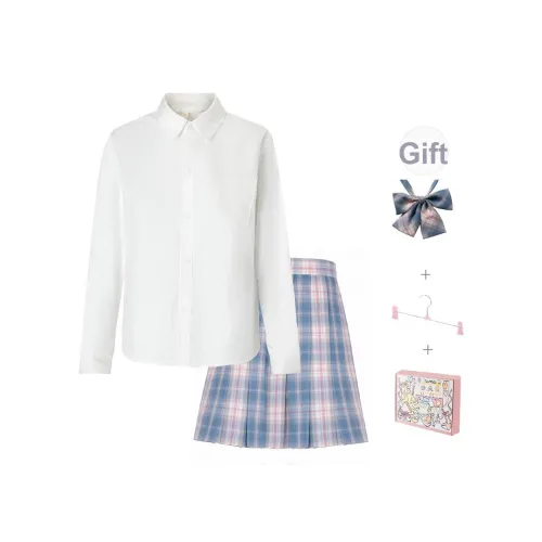 RIMUXINGHE Рубашка Комплект Женские Clouds And Комбинации