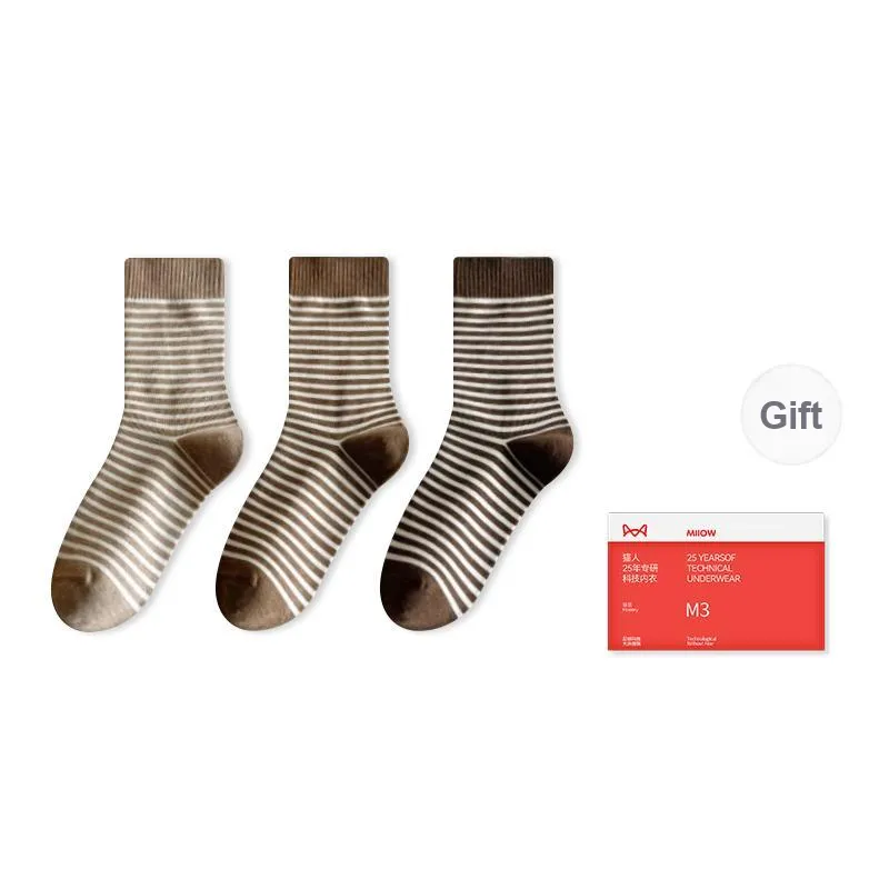 MIIOW Trend Party Series Mid Calf Socks Women's Combo Set-1