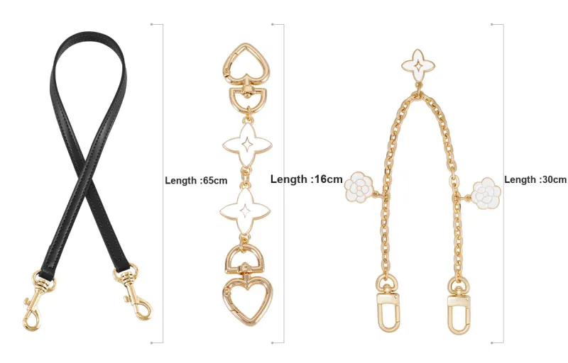 Lan Bao Fan Metal Alloy Bag Accessory Women's Gold-30