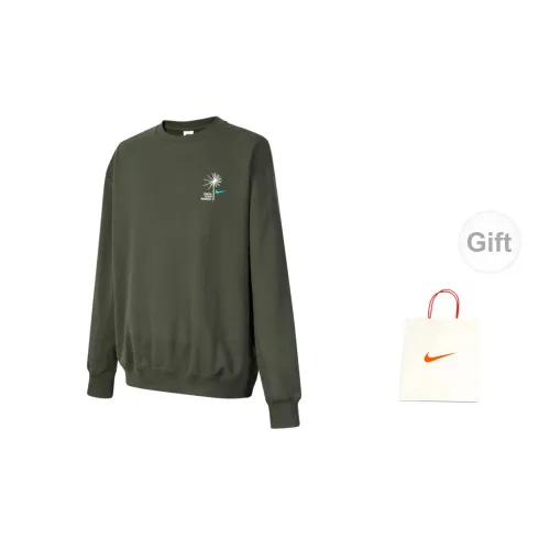 Nike Sweatshirts Unisex Green+Gift Bag