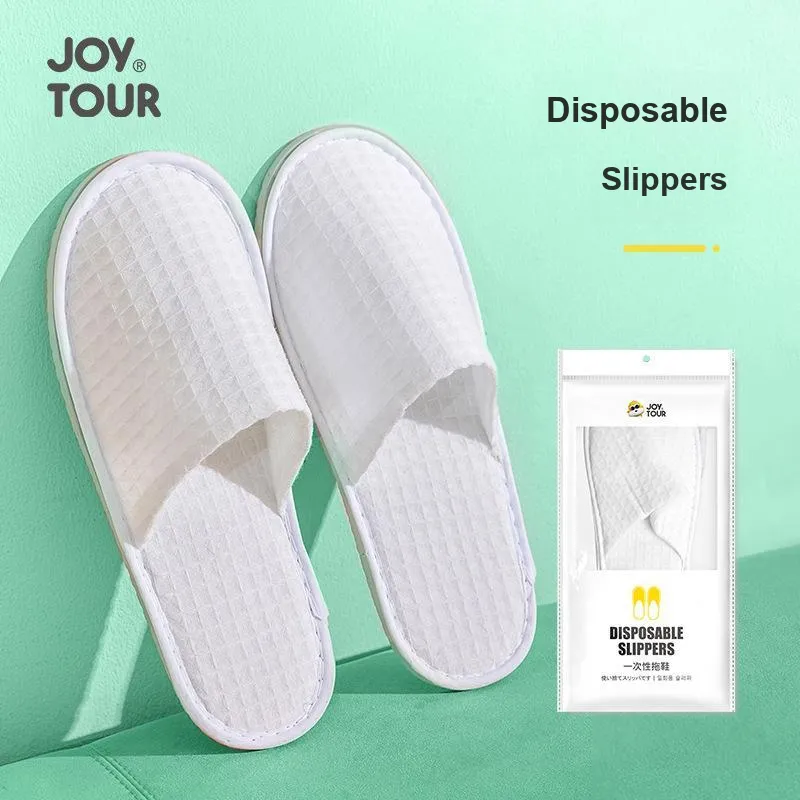 JOYTOUR Disposable Slippers For Guests Home Use, Travel, Hotels, Spas, And Hostels-1