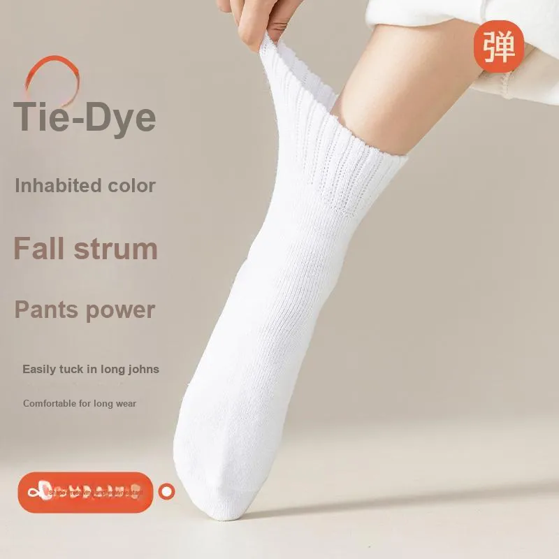MIIOW Mid Calf Socks Women's Combo Set-9