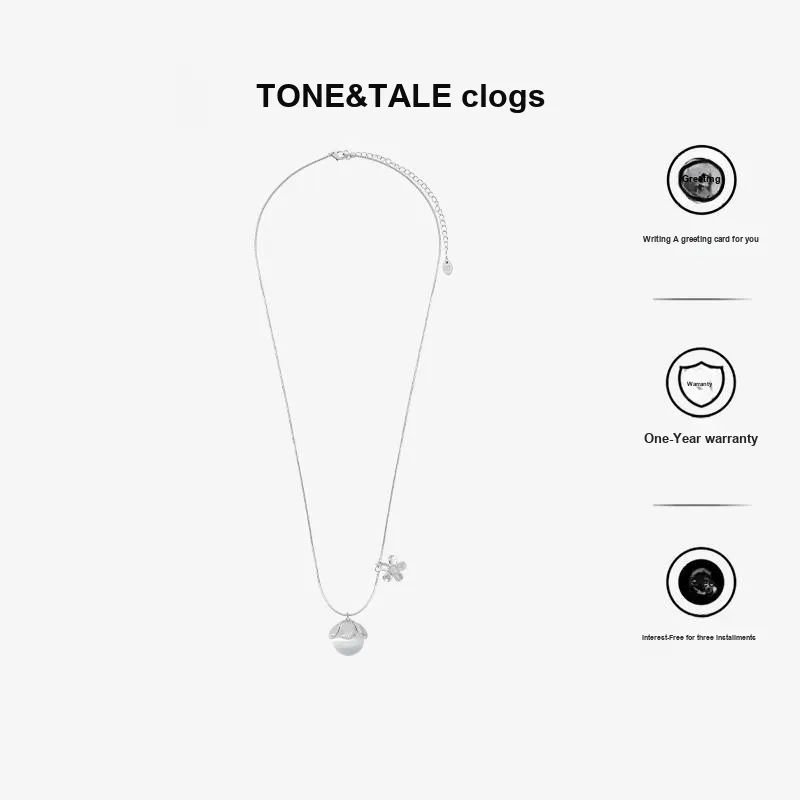 TONE & TALE Rhodium Plated Necklaces Women's-11
