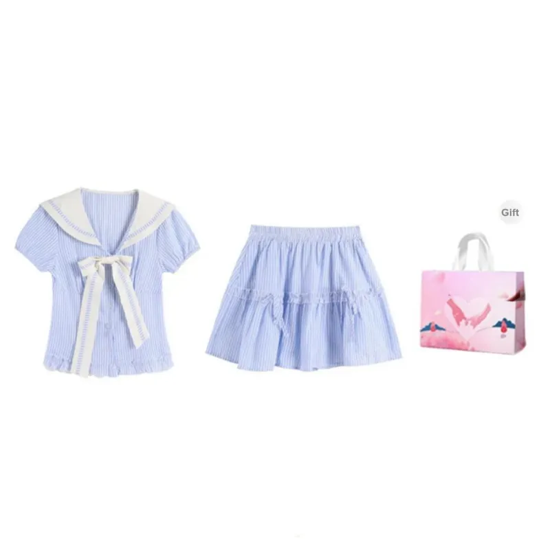 MTHE Two Piece Skirt Sets Women's-7