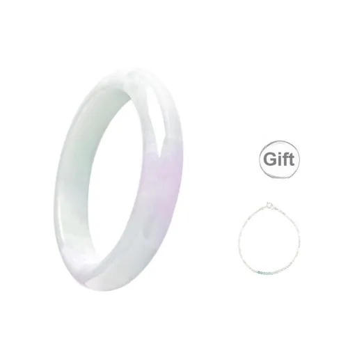 Long Fu Bean Type Complete Circle Bangle Ideal For Elderly During Festive Season Women's