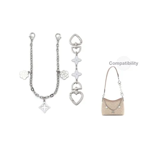 Gloya Металлический сплав Сумка Ремень Женская Белая