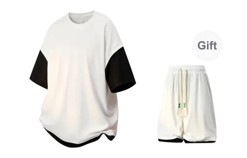 CSKS T Shirt Comes With Casual Knit Pants Unisex 2 Pack-6