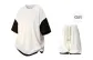 White (Comes with Casual Knitted Pants)