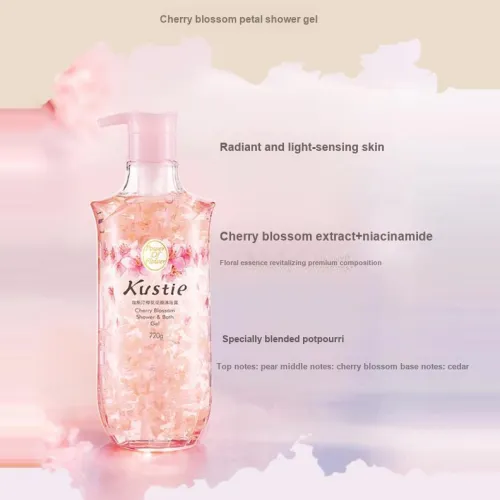 Costin Вишневый цветок Лепесток Long Lasting Fragrance Шампунь-гель Hydrating Успокаивающий Кожа Cooling And Refreshing 50г