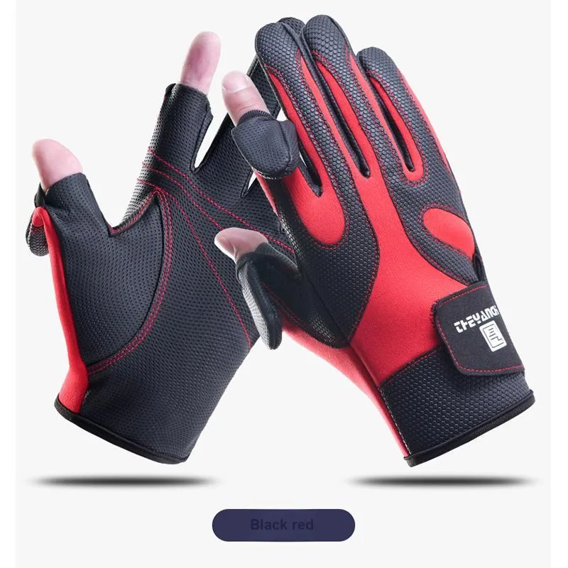 AAJF Dive Mat+PU+Polar Fleece Gloves Unisex-5