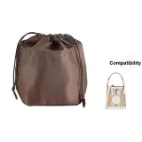 (Mini) Bucket Bag Liner-Brown ([14 Exclusive])