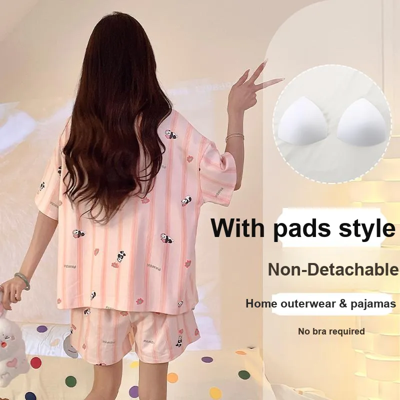 OUSHIBO Pajama Set Women's Image Color-6