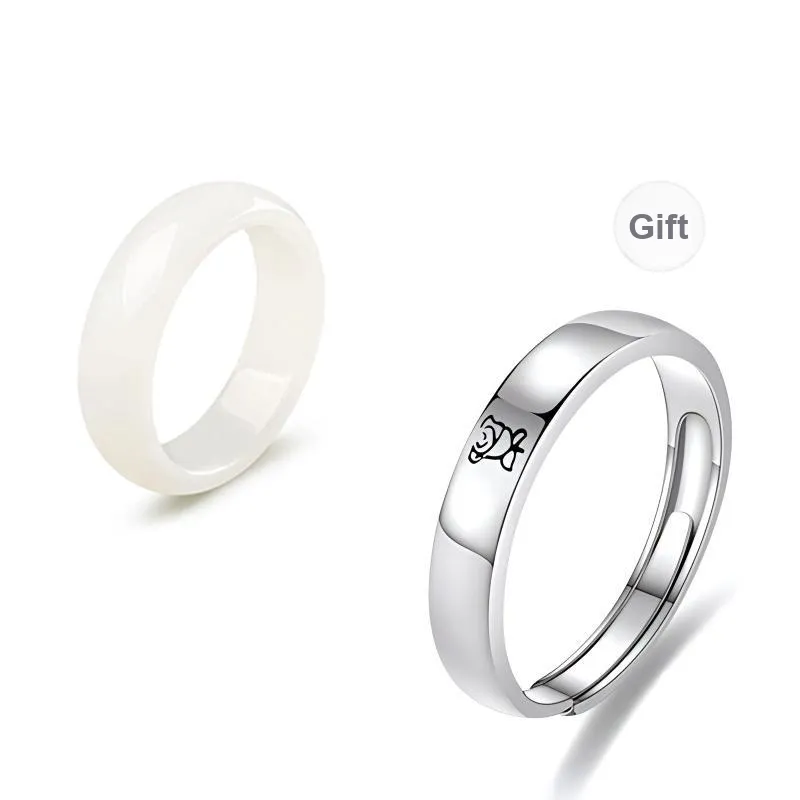 The Years Are Quiet Bodhi Root Rings Unisex-8