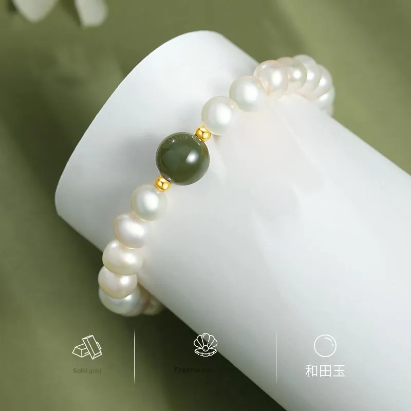 Andaozi Freshwater Pearl Bracelets Women's-2