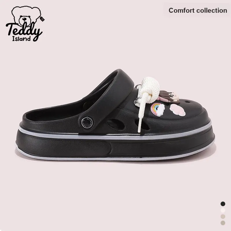 TEDDY ISLAND Cute Cartoon EVA Soft Sole Home Slip Resistant Comfortable Clogs-6