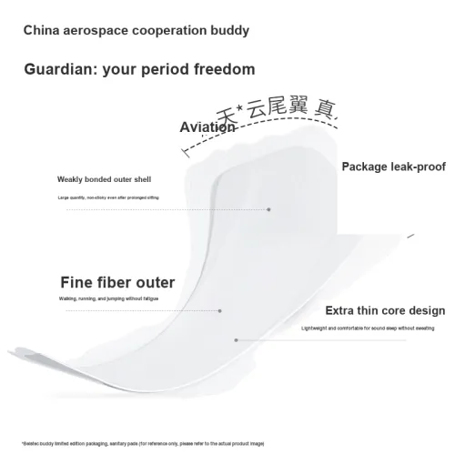 BEISHUTE Aerospace EDITION Ночные гигиенические прокладки 360 мм 5 штук ультра-поглощающие