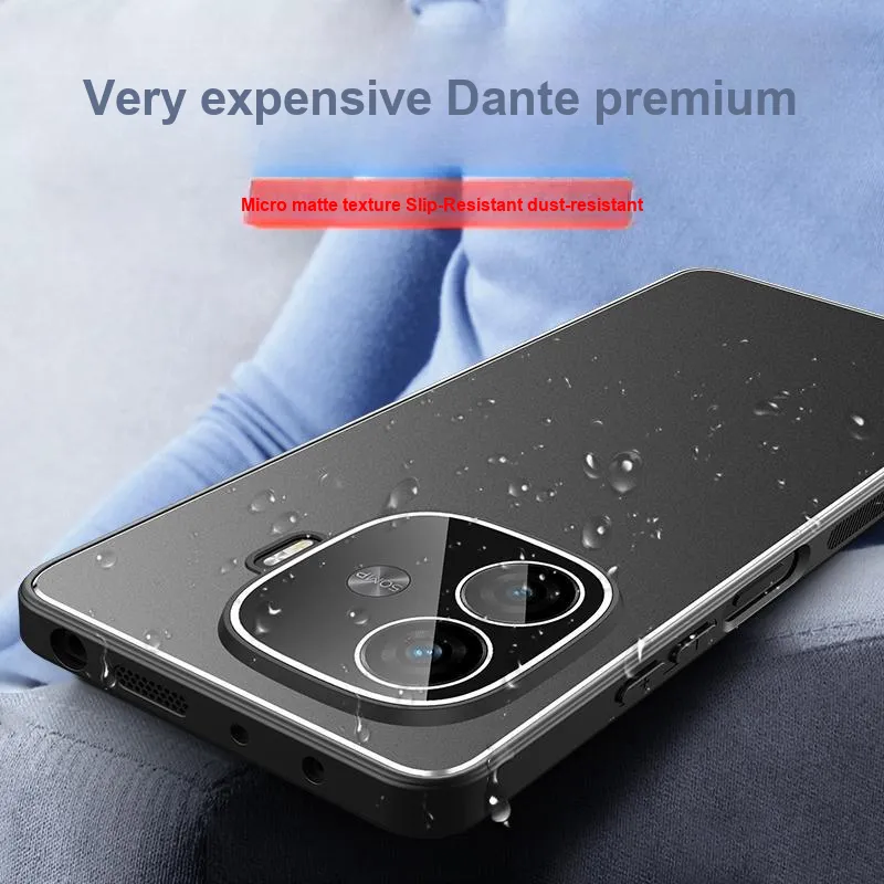 YUBEN Acrylic Material 360 Degree Rotating Stand Phone Cases Compatibility IQOO 13/12/11/Neo 10/9/8/7/6/Z9/Tubo/Pro-7