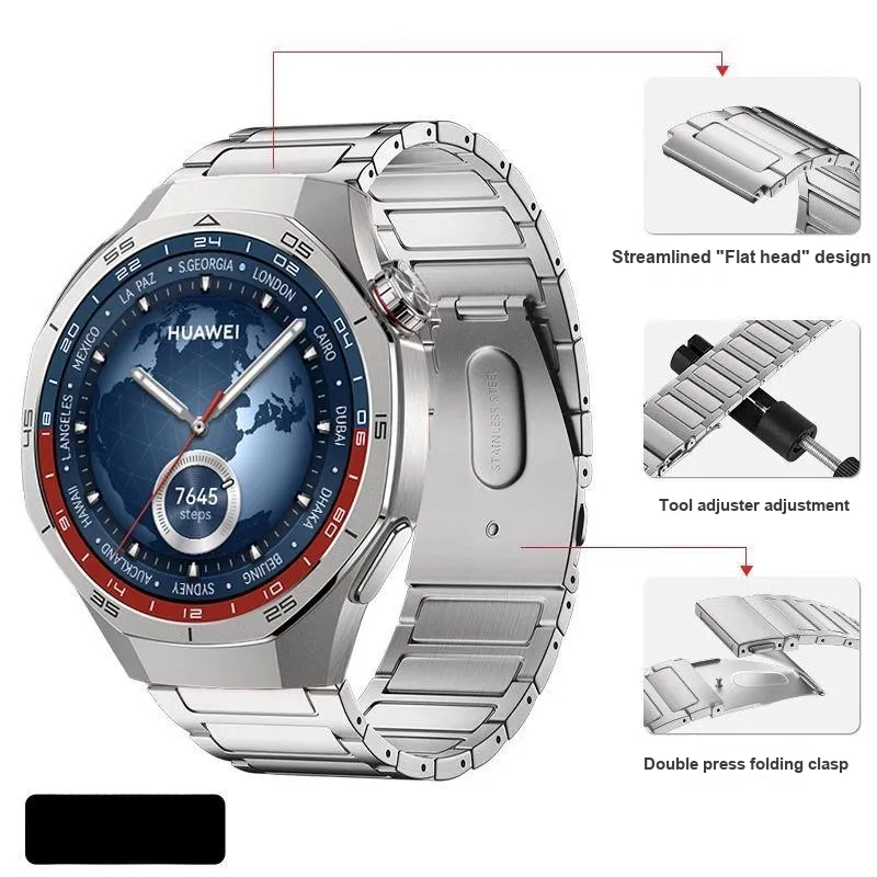 Fly Huawei Compatibility Watch Band Titanium Material-5