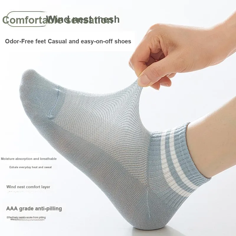 MIIOW Ankle Socks Women's 5 Pack-8