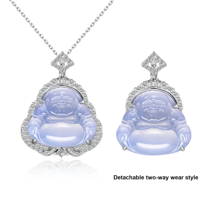FUNNXI Chalcedony Necklaces Women's-1