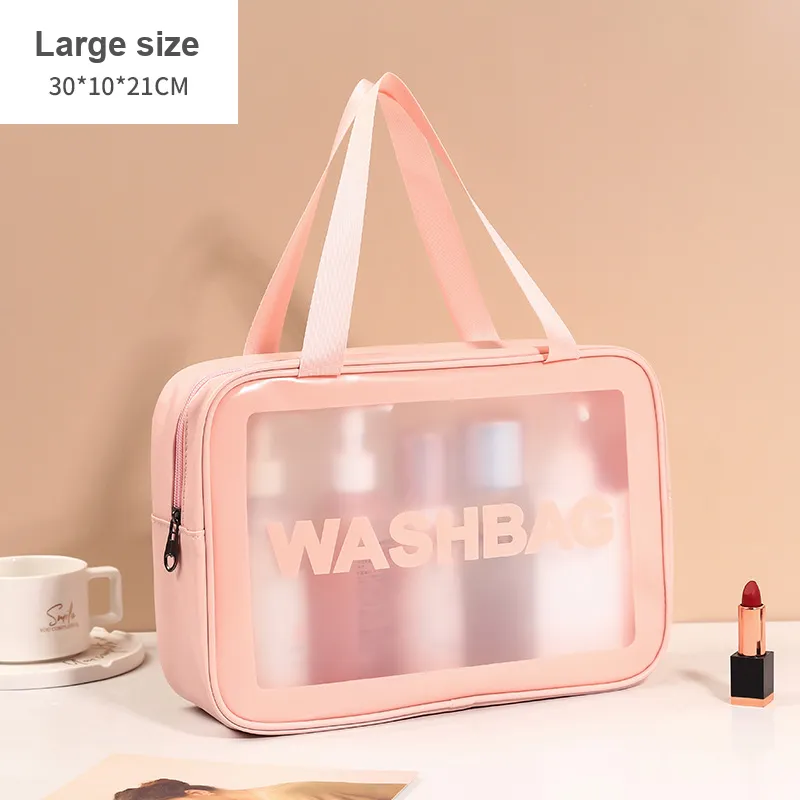Love Of Wormwood Good Looking Matte Transparent Minimalist Style With Multiple Usages Makeup Bags-4