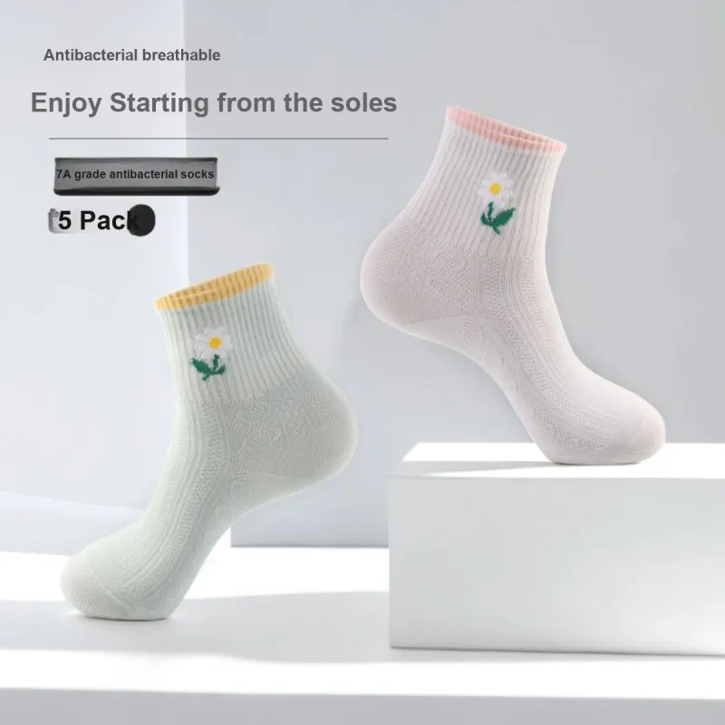 ROBINHOOD Mid Calf Socks Women's 6 Pack-1