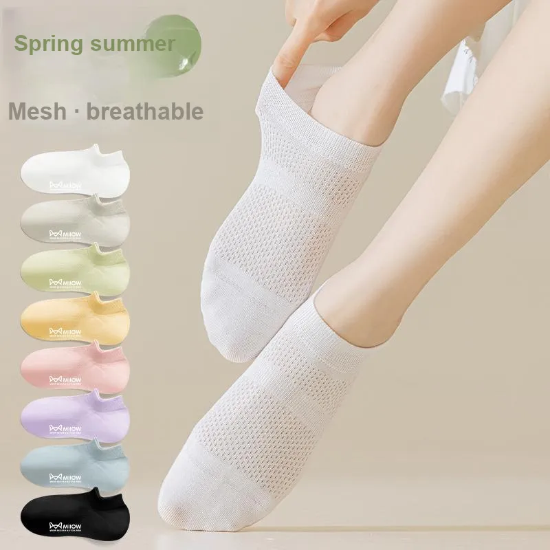 MIIOW Trend Party Series Ankle Socks Women's 6 Pack-2