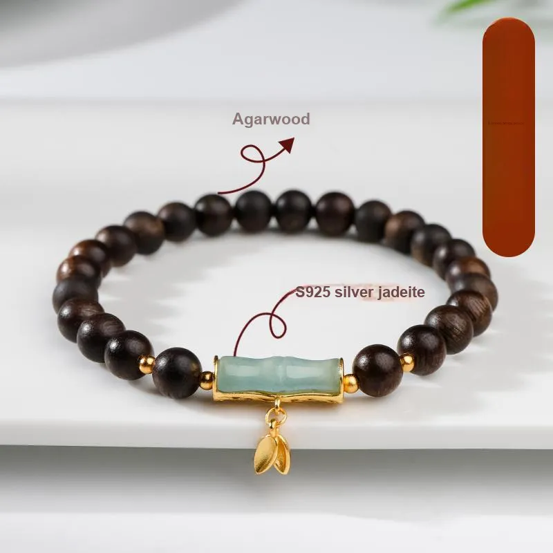 MUSHENGYUAN Fragrance Agarwood Bracelets Women's-2