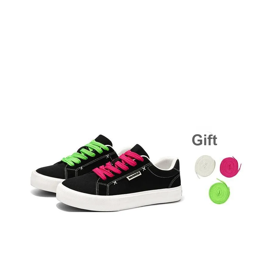 Warrior Аbrasion Resistant Дышащий Slip Resistant Низкий Топ Скейтбординг Кроссовки Мужские Черные