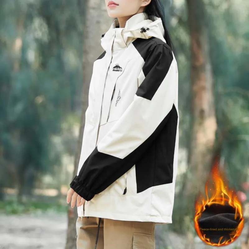 DOUBLEFISH Windproof Windbreaker Jacket Unisex-14