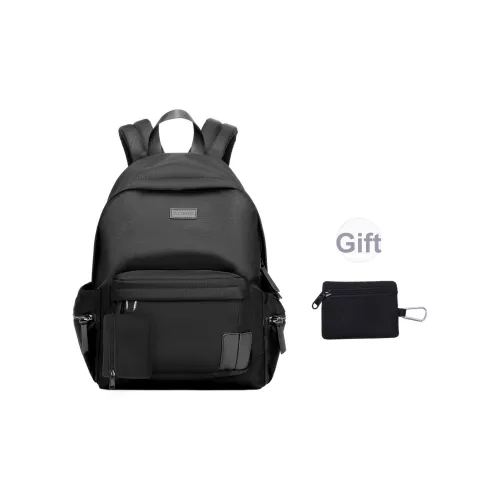 Slazenger Водонепроницаемый Холст Рюкзак Средний Унисекс Черный