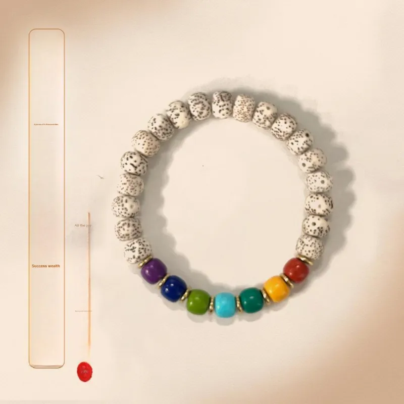 The Years Are Quiet Star Moon Bodhi Seeds Bracelets Unisex-1