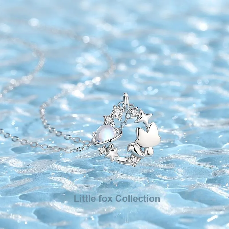 MOVER S925 Silver Necklaces Women's-2