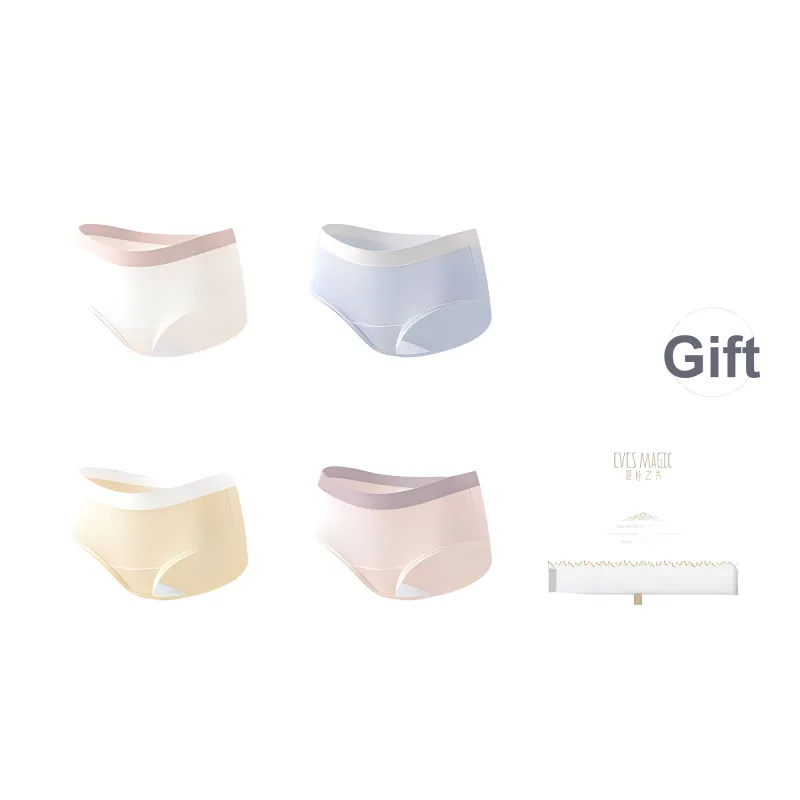 XIA.WA.ZHI.XIU Underpants Women's Shopping Bag 4 Pack-6
