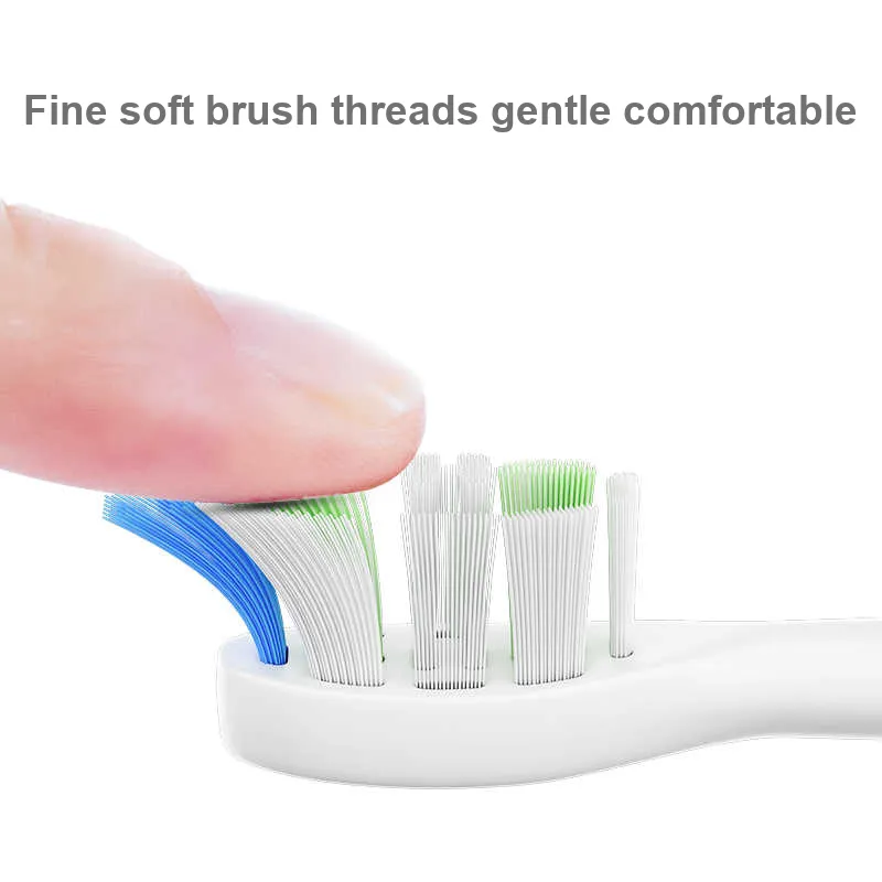 JIMOK M1 Toothbrush Heads Custom Fit, Efficient Cleaning-2
