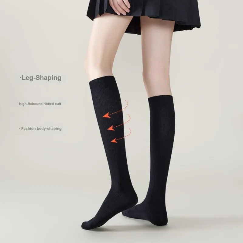 Caramella Knee High Socks Women's Combo Set-11
