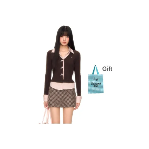 WEEKEND HUB Длинный рукав Трикотаж Женский