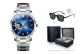 Stainless Steel Blue-Steel Band